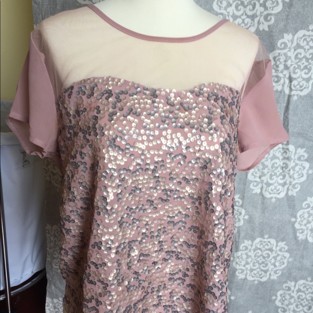 2/$20 Sequins Forever 21 Top